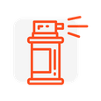 Protective spray icon